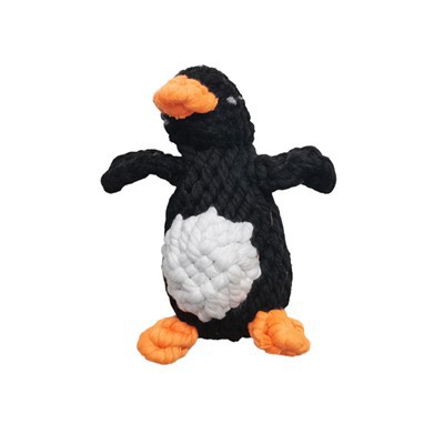 Hračka pre psa z bavlneného lana Penguin